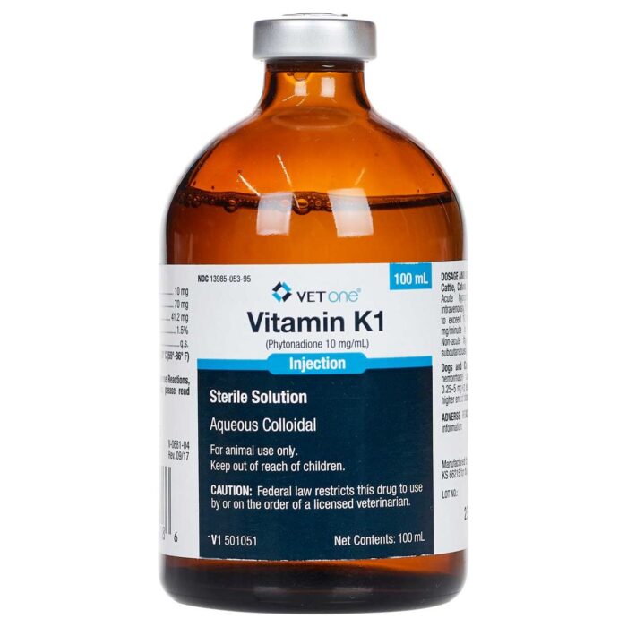 Vitamin K1 for Animal Use