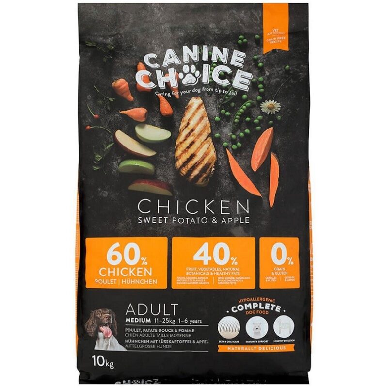 Canine Choice Adult Medium Grain Free Dog Food – Chicken