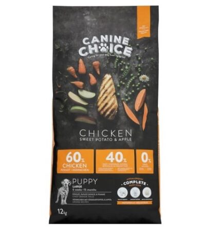 Canine Choice Grain Free Large Puppy Dry Dog Food – Chicken